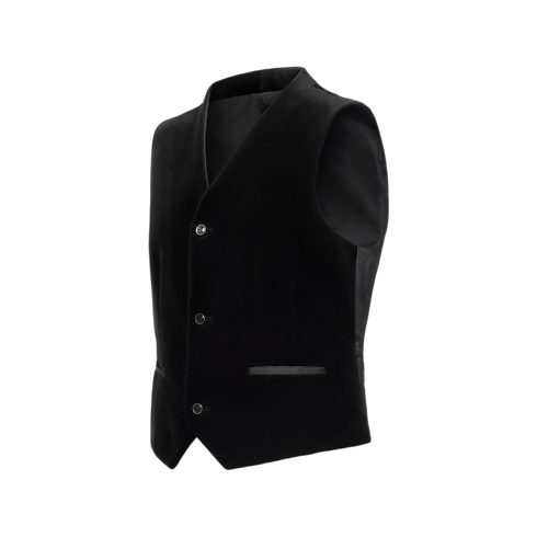 Aksamitna kamizelka smokingowa in Mężczyźni's Odzież Odzież collections by Louis Vuitton (Powiększenie produktu)