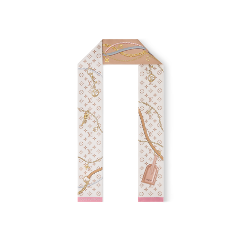 Apaszka LV Strap S00 in Kobiety's Akcesoria Jedwabne kwadraty i bandeaux collections by Louis Vuitton (Powiększenie produktu)