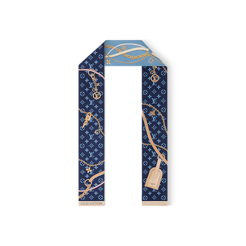 Apaszka LV Strap S00 in Kobiety's Akcesoria Jedwabne kwadraty i bandeaux collections by Louis Vuitton (Powiększenie produktu)