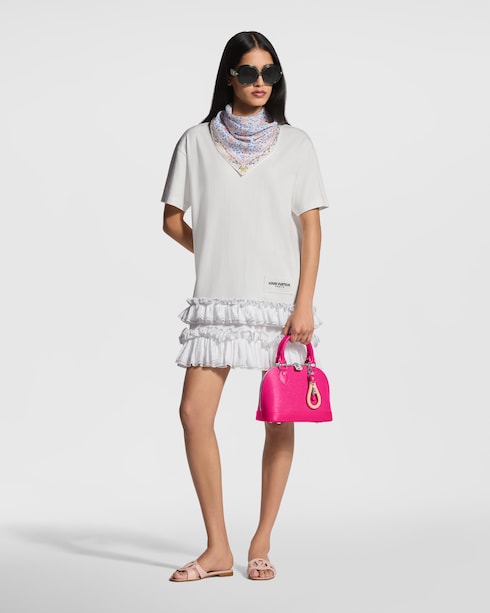Summer Garden Square 55 S00 in Women's Accessories Silk Squares and Bandeaus collections by Louis Vuitton