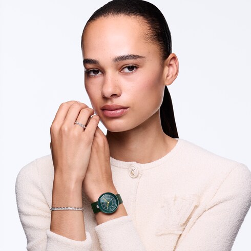 Louis Vuitton Monterey, Automatic, 37mm, Ceramic and steel in Watches's All Watches } collections by Louis Vuitton