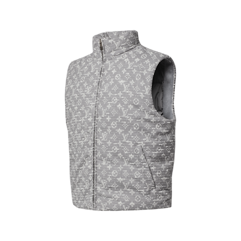 Bezrękawnik Monogram Down Gilet in Mężczyźni's Odzież Odzież collections by Louis Vuitton (Powiększenie produktu)