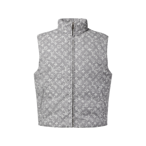 Bezrękawnik Monogram Down Gilet in Mężczyźni's Odzież Odzież collections by Louis Vuitton (Powiększenie produktu)