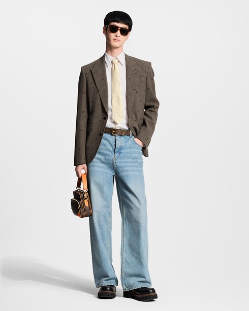 Blooming Monogram Tie S00 in Men's Accessories Ties collections by Louis Vuitton