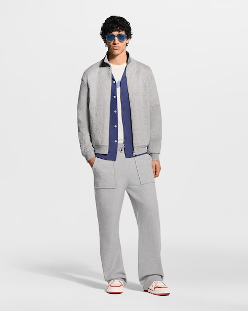 Monogram Embossed Track Top in Men's Ready to Wear Outerwear and Coats collections by Louis Vuitton