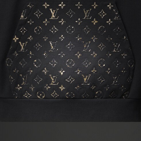 Bluza z kapturem Reflective Signature in Mężczyźni's Odzież Dzianiny i bluzy collections by Louis Vuitton
