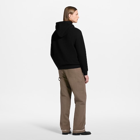 Bluza z kapturem z charakterystycznymi detalami in Mężczyźni's Odzież Odzież collections by Louis Vuitton (Powiększenie produktu)