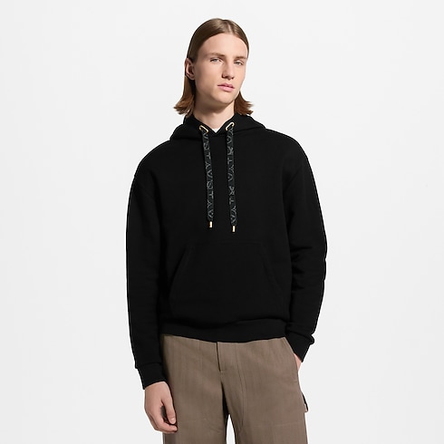 Bluza z kapturem z charakterystycznymi detalami in Mężczyźni's Odzież Odzież collections by Louis Vuitton (Powiększenie produktu)