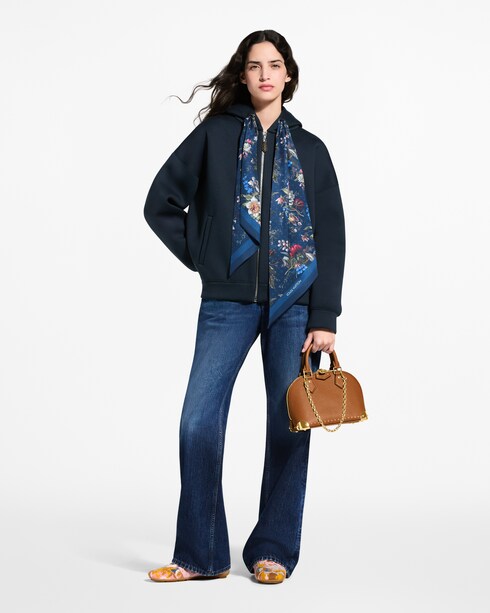Felpa con cappuccio con sciarpa Donna Abbigliamento Camicie e T-Shirt | LOUIS VUITTON