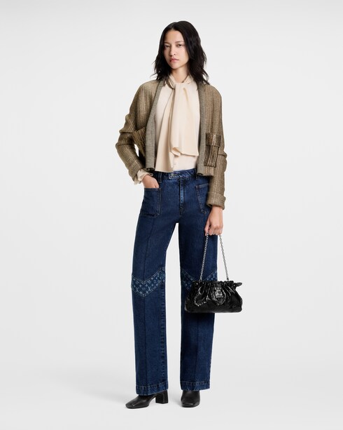 Flared Sleeve Lavallière Blouse in Men's Discontinued Product Obs 12 collections by Louis Vuitton