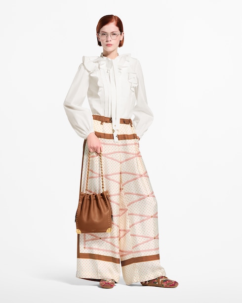 Ruffle Lavallière Blouse in Women's Ready-to-Wear Tops collections by Louis Vuitton