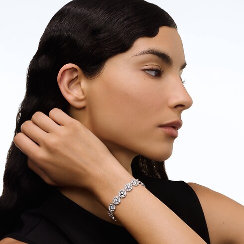Bransoletka Galaxie, białe złoto i diamenty in Les Extraordinaires's Jewellery Bransoletki collections by Louis Vuitton (Powiększenie produktu)
