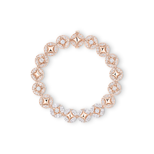 Bransoletka Galaxie, różowe złoto i diamenty in Les Extraordinaires's Jewellery Bransoletki collections by Louis Vuitton (Powiększenie produktu)