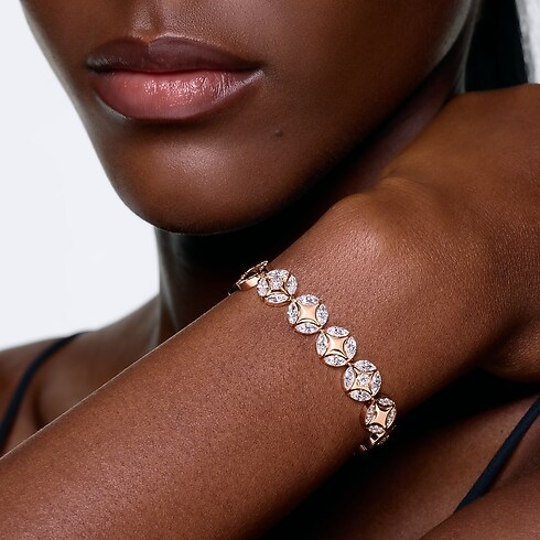 Bransoletka Galaxie, różowe złoto i diamenty in Les Extraordinaires's Jewellery Bransoletki collections by Louis Vuitton (Powiększenie produktu)