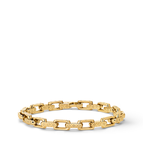Bransoletka Mini Monogram Chain S00 in Mężczyźni's Biżuteria modowa Bransoletki collections by Louis Vuitton (Powiększenie produktu)