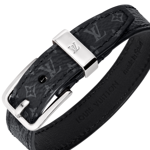 Bransoletka Pont Neuf Simple Tour Monogram Płótno Monogram in Mężczyźni's Biżuteria modowa Bransoletki collections by Louis Vuitton (Powiększenie produktu)