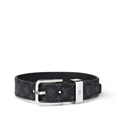 Bransoletka Pont Neuf Simple Tour Monogram Płótno Monogram in Mężczyźni's Biżuteria modowa Bransoletki collections by Louis Vuitton (Powiększenie produktu)