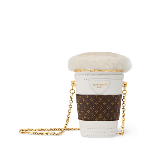 Widok Brelok LV Mocha Cross-Body Pouch z przodu