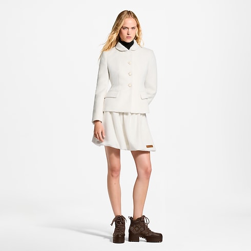 Brushed Fitted Jacket in Kobiety's Odzież Płaszcze i kurtki collections by Louis Vuitton (Powiększenie produktu)