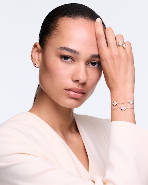 Color Blossom BB Sun Bracelet, Pink Gold, Pink Mother-of-Pearl and Diamond in Jewelry's Categories Bracelets collections by Louis Vuitton