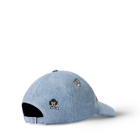 Czapka LV Denim Pets S00 in Mężczyźni's Akcesoria Czapki i Rękawiczki collections by Louis Vuitton (Powiększenie produktu)