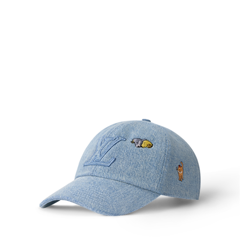Czapka LV Denim Pets S00 in Mężczyźni's Akcesoria Czapki i Rękawiczki collections by Louis Vuitton (Powiększenie produktu)
