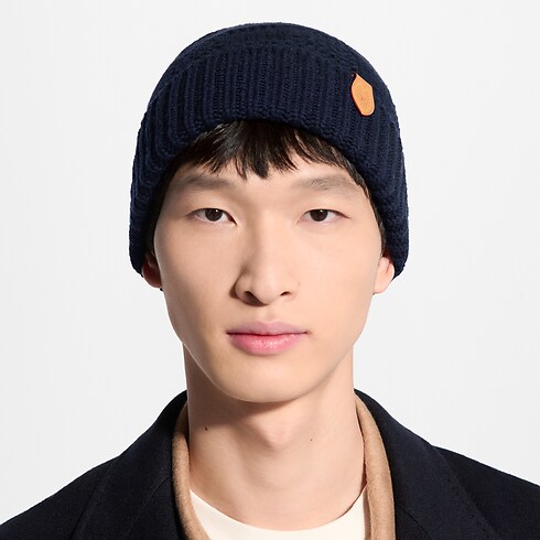 Czapka LV Malletier Knitted Beanie S00 in Mężczyźni's Akcesoria Czapki i Rękawiczki collections by Louis Vuitton (Powiększenie produktu)