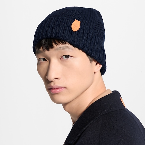 Czapka LV Malletier Knitted Beanie S00 in Mężczyźni's Akcesoria Czapki i Rękawiczki collections by Louis Vuitton (Powiększenie produktu)