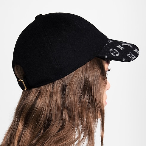 Czapka z daszkiem Monogram Cashgora Cap S00 in Kobiety's Akcesoria Kapelusze, rękawiczki i skarpetki collections by Louis Vuitton (Powiększenie produktu)