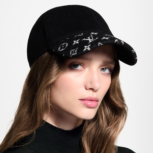 Czapka z daszkiem Monogram Cashgora Cap S00 in Kobiety's Akcesoria Kapelusze, rękawiczki i skarpetki collections by Louis Vuitton (Powiększenie produktu)