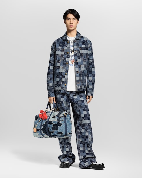 Damier Denim Workwear Blouson in Men's Ready-to-Wear All Ready-to-Wear collections by Louis Vuitton