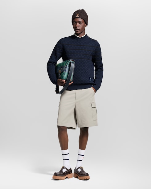 Pull Damier rayé Homme Prêt-à-porter Tout le prêt-à-porter | LOUIS VUITTON