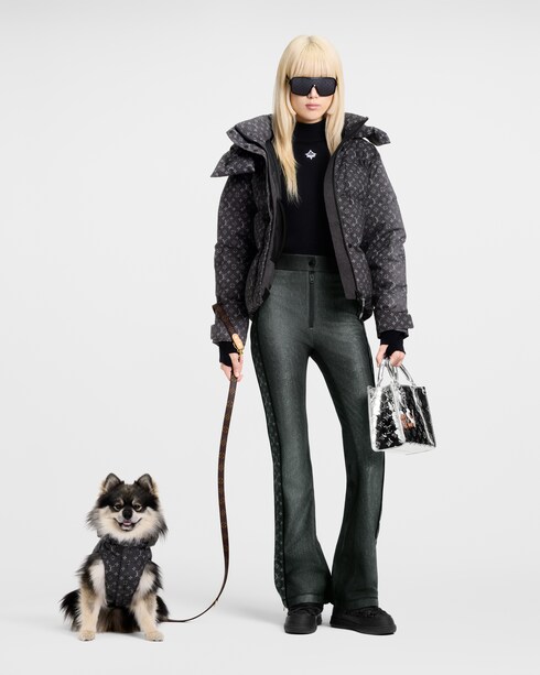 Doudoune pour chien PM S00 Malles, Voyage et Maison Accessoires pour Animaux de Compagnie } | LOUIS VUITTON