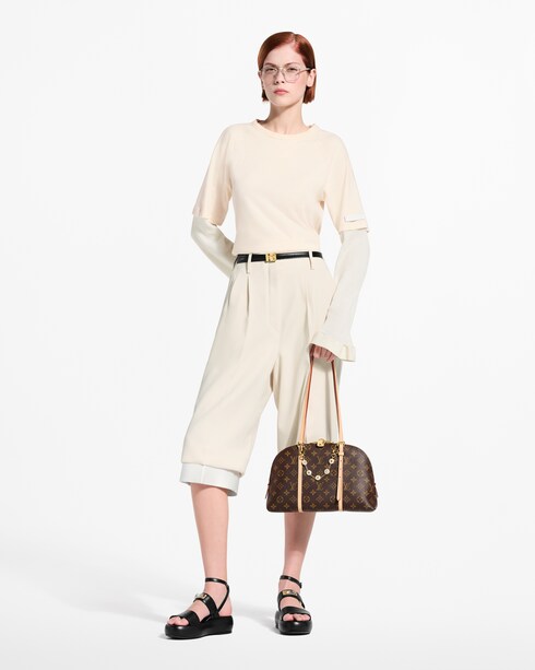 Layered Tailored Bermuda Shorts in Women's Ready to Wear Skirts and Shorts collections by Louis Vuitton