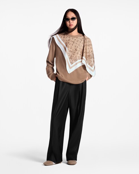 Pantalon large en laine Homme Discontinued Product Obs 10 | LOUIS VUITTON