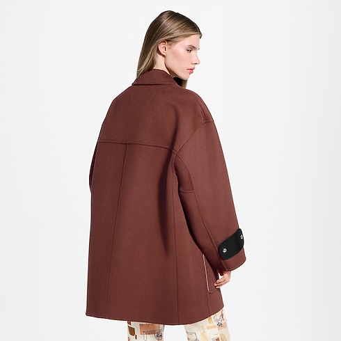Double Face Duffle Coat in Kobiety's Odzież Płaszcze i kurtki collections by Louis Vuitton (Powiększenie produktu)