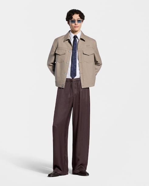 Drafting Locks Tie S00 in Men's Accessories Ties collections by Louis Vuitton