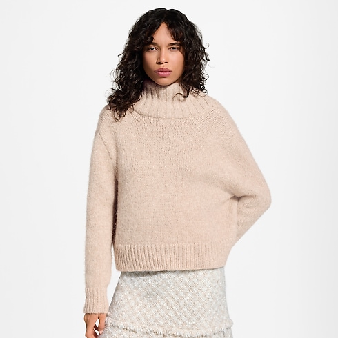 Draped Collar Pullover in Kobiety's Odzież Dzianiny collections by Louis Vuitton (Powiększenie produktu)