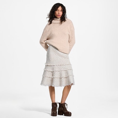 Draped Collar Pullover in Kobiety's Odzież Dzianiny collections by Louis Vuitton (Powiększenie produktu)