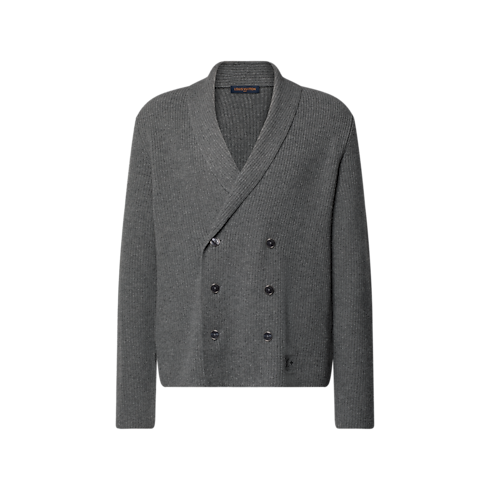 Dwurzędowy kardigan Chunky Double-Breasted Cardigan in Mężczyźni's Odzież Odzież collections by Louis Vuitton (Powiększenie produktu)