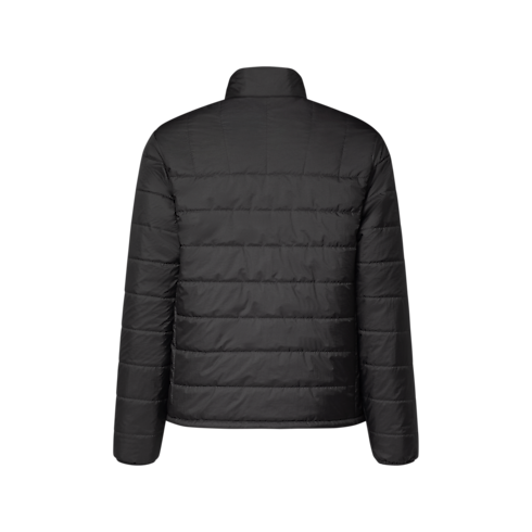 Widok Dwustronna lekko wyściełana kurtka Monogram Reversible z tyłu