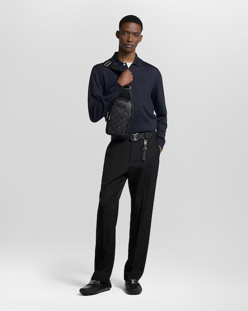 Gifts - LV Initials 40MM Reversible Belt Monogram Eclipse Canvas Gifts Valentine's Day Gifts for Him } | LOUIS VUITTON