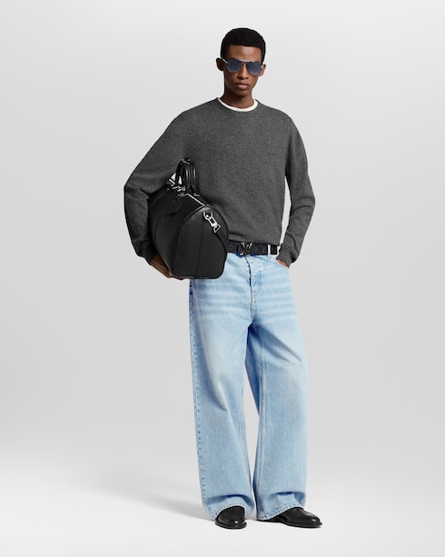 Men - LV Shake 40MM Reversible Belt Monogram Eclipse Canvas Men Accessories Belts | LOUIS VUITTON