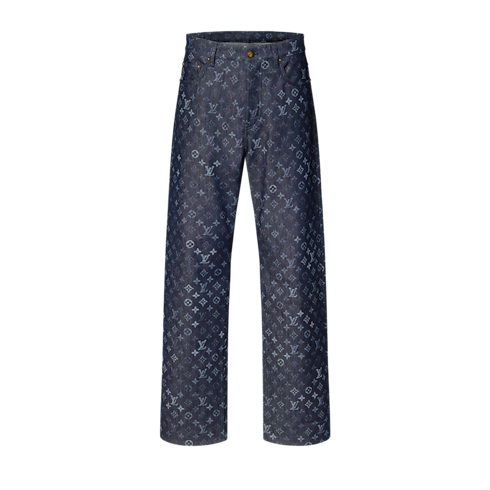 Widok Dżinsy Monogram Surplus w stylu skate z przodu