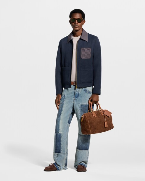 Elegant Cotton Cashmere Short-Sleeved Crewneck in New's For Men Pre-Fall 2026 collections by Louis Vuitton