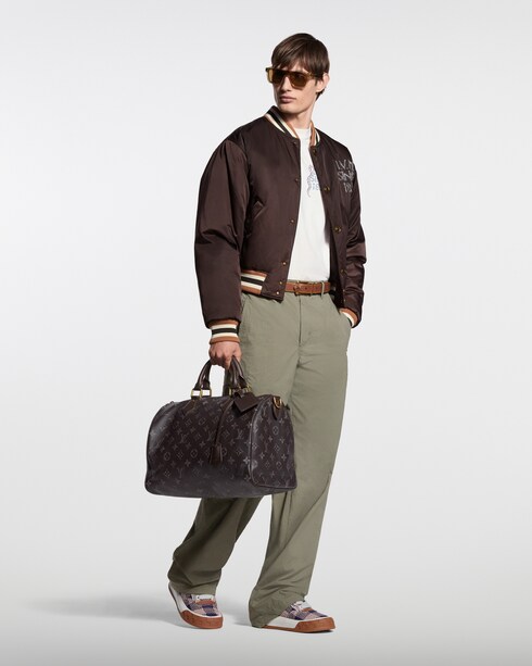 Embellished Bomber Blouson in New's For Men Spring-Summer 2026 Show collections by Louis Vuitton