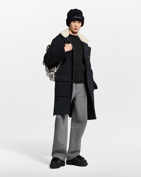 Embellished Knitted Crewneck in New's For Men LV Ski collections by Louis Vuitton