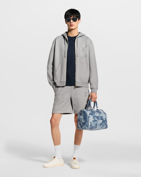 Embroidered Signature Shorts in New's For Men Pre-Fall 2026 collections by Louis Vuitton