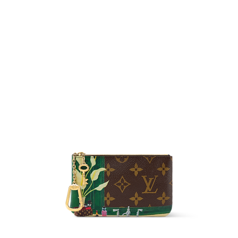 Etui Key Pouch S Inne płótno Monogram in Kobiety's Portfele i mała galanteria skórzana Etui na karty i breloki collections by Louis Vuitton (Powiększenie produktu)