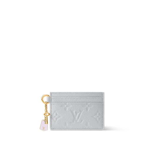 Widok Etui na karty LV Charms z przodu